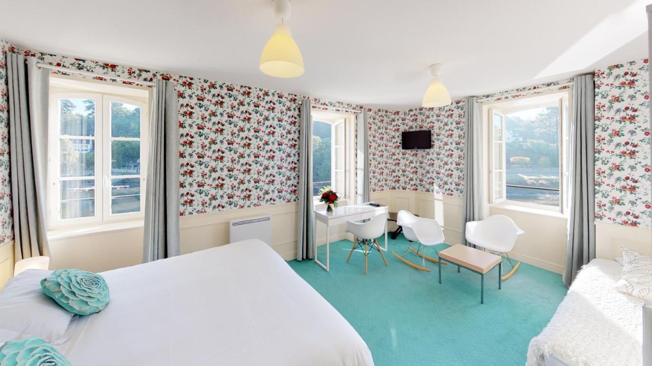 Hotel De Charme Les Mimosas بونت-آفين المظهر الخارجي الصورة